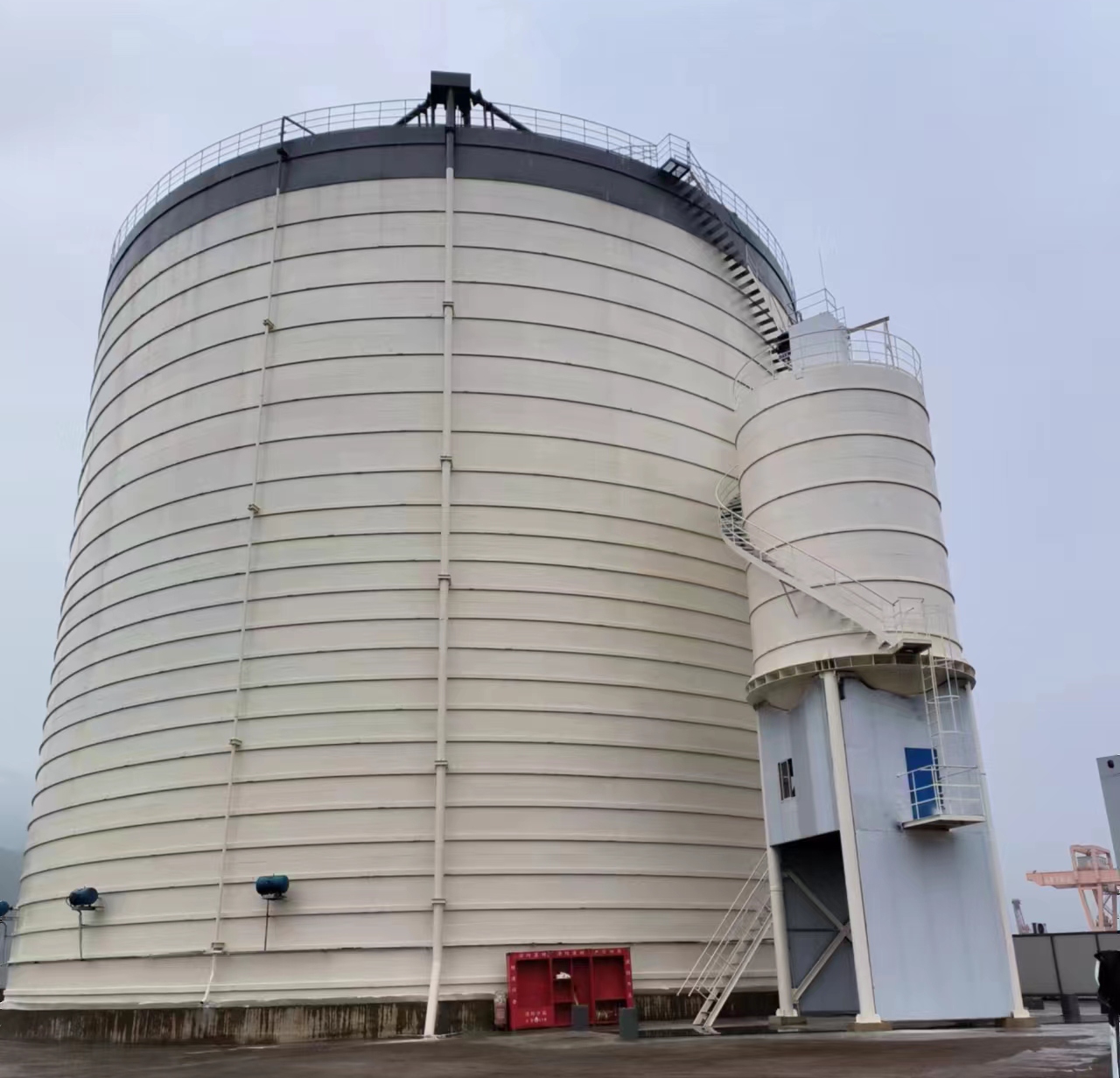 后安镇10万吨水泥钢板库